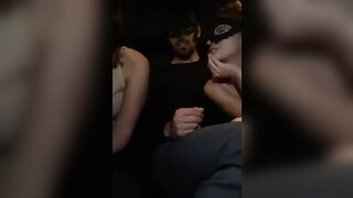 La sborra mi piace in bocca,in fica e nel culo - Due 18 enni con amico in auto