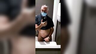 Mi sego nel bagno del ristorante