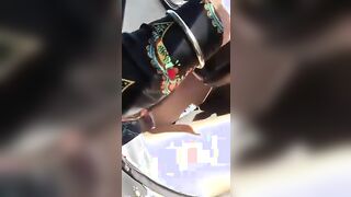 Ciao Fabio ecco la mia fica per te (la fa vedere in macchina)