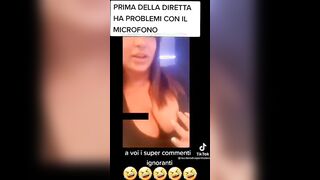 Prendere il microfono per un cazzo non è da tutte