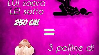 Rapporto sesso e calorie