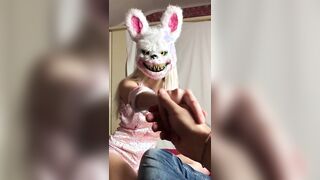 Coniglietta diabolica pompinara