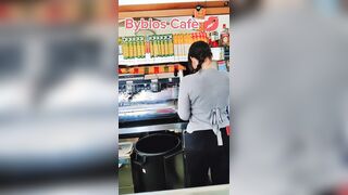 Barista tettona pugliese Il Caffè più hot del sud italia