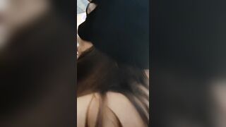 Amatoriale inculata in vacanza sul balcone in hotel