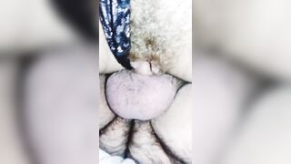 Lei sopra il cazzo con le mutandine