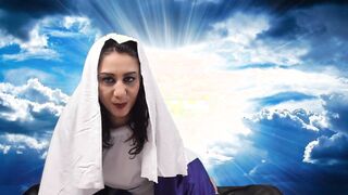 La Madonna puttana Dana Santo blasfema