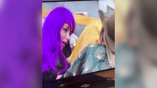 Delia col culo di fuori al GFVip