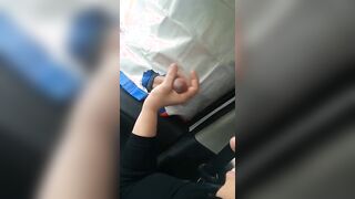 Moglie sega dal finestrino singolo