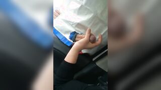 Moglie sega dal finestrino singolo