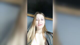 Ragazza italiana incinta su cam4