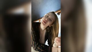 Ragazza italiana incinta su cam4