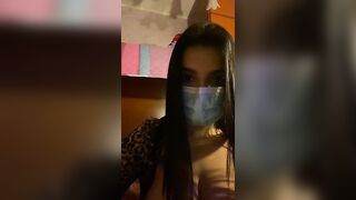 Studentessa italiana con grosse tette