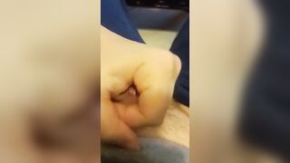 Sega rilassante di mia moglie dopo una giornata di lavoro