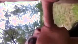 Pompino Ginny outdoor  - Esibizionista italiana