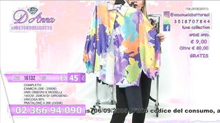 Emanuela Botto in tv che tette