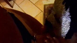 Pompa moglie mascherata AMATORIALE ITALIANO