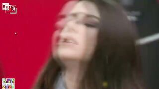 Chadia Rodriguez topless concerto 1 maggio