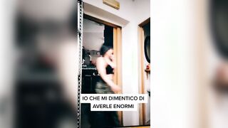 Claudia tettona video Tiktok