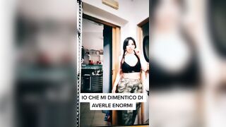 Claudia tettona video Tiktok