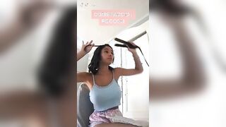 Vittoria 18enne tettona compilation